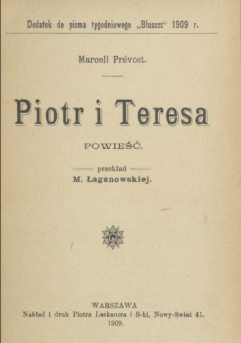 Piotr i Teresa. Powieść