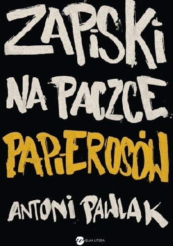 Zapiski na paczce papierosów