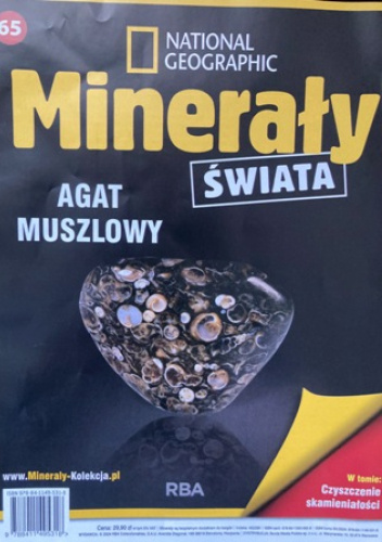 Minerały świata. Agat muszlowy