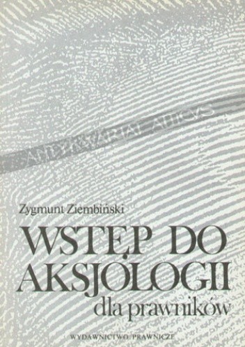 Wstęp do aksjologii dla prawników