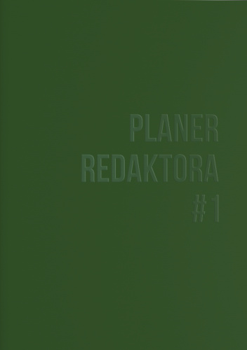 Planer redaktora #1