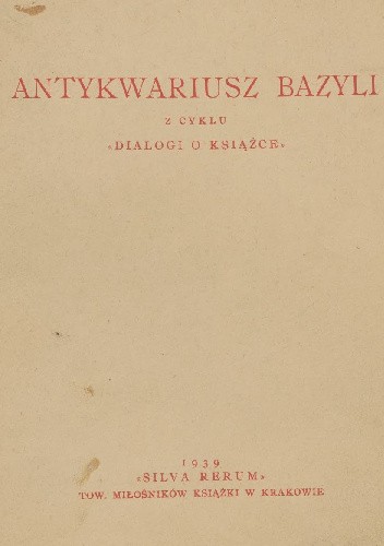 Antykwariusz Bazyli