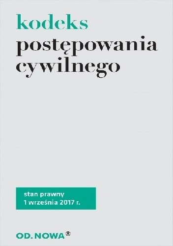 Kodeks postępowania cywilnego