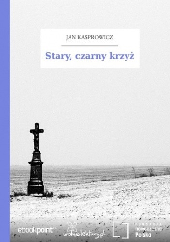 Stary, czarny krzyż