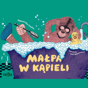 Małpa w kąpieli