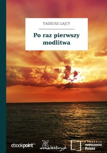 Po raz pierwszy modlitwa