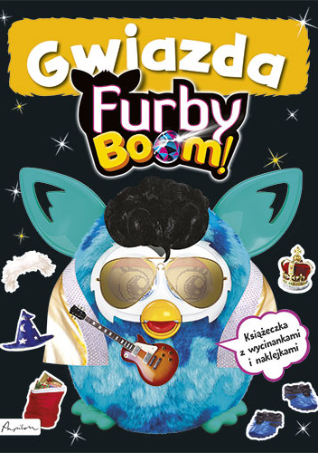 Furby Boom! Gwiazda Książeczka z wycinankami i naklejkami