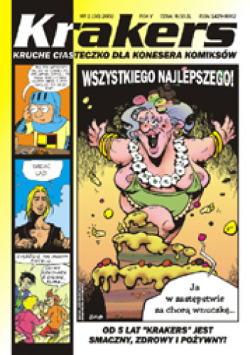 Krakers. Kruche ciasteczko dla konesera komiksów nr 1 (30) 2002