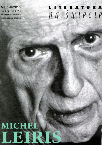 Literatura na Świecie nr 5-6/2010 (466-467)