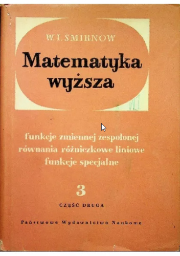 Matematyka wyższa, tom 3, część II