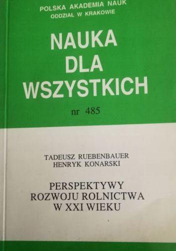 Perspektywy rozwoju rolnictwa w XXI wieku