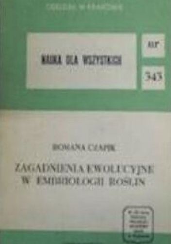 Zagadnienia ewolucyjne w embriologii roślin