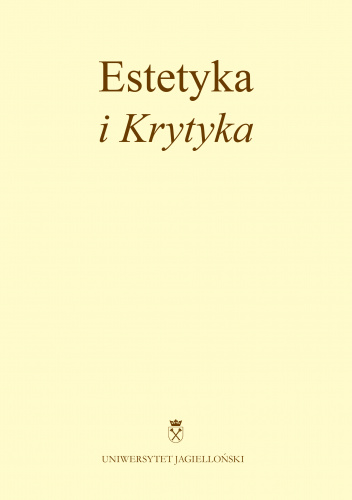 Estetyka i Krytyka nr 32 (1/2014). Expression in Asian Philosophy and Art