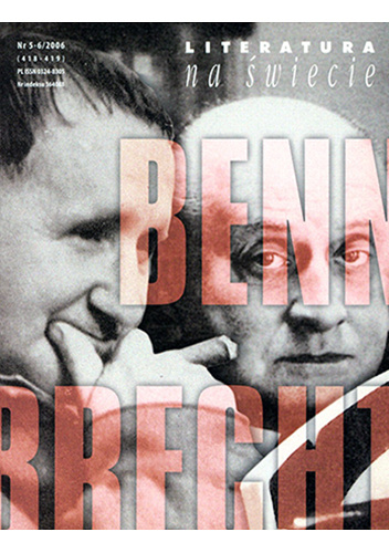 Literatura na Świecie nr 5-6/2006 (418-419)