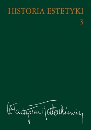 Historia estetyki. Tom 3