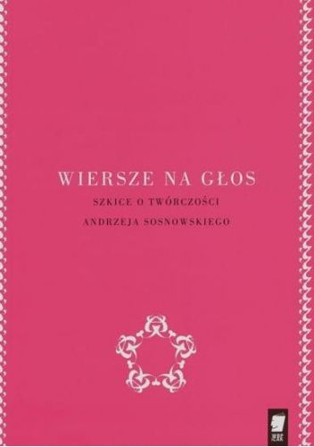 Wiersze na głos. Szkice o twórczości Andrzeja Sosnowskiego
