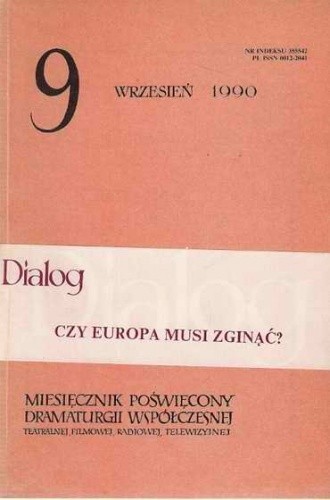 Dialog, nr 9 / wrzesień 1990