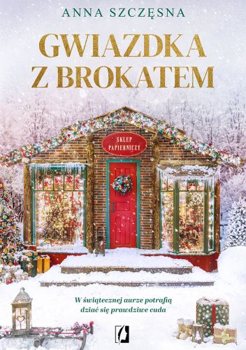 Gwiazdka z brokatem
