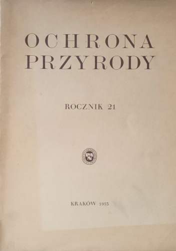 Ochrona Przyrody. Rocznik 21