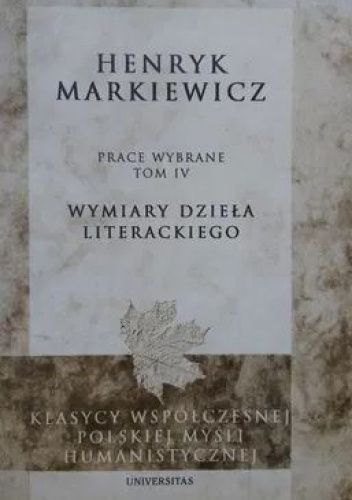 Wymiary dzieła literackiego