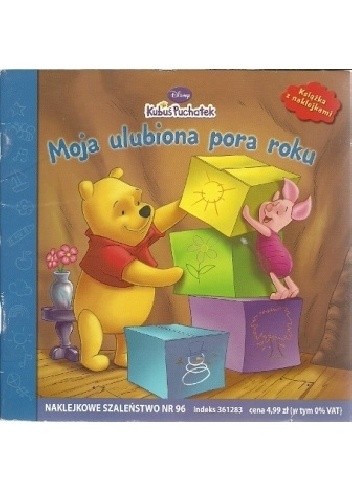 Naklejkowe szaleństwo nr 96. Kubuś Puchatek. Moja ulubiona pora roku