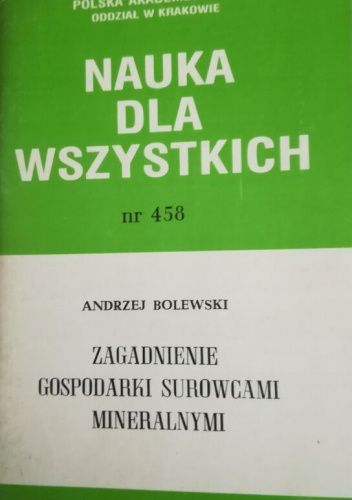 Zagadnienie gospodarki surowcami mineralnymi