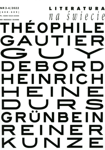 Literatura na Świecie nr 3-4/2022 (608-609)
