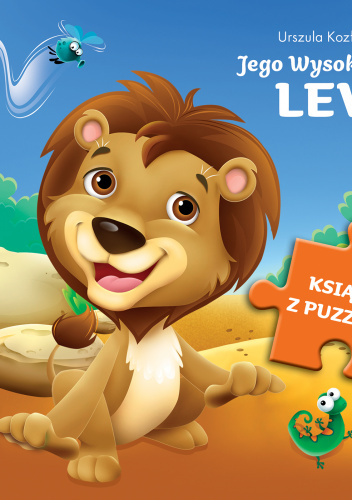 Książka z puzzlami Jego Wysokość lew