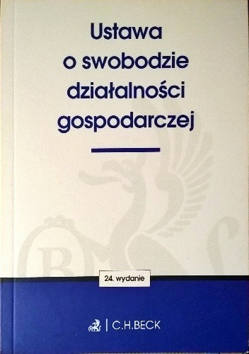 Ustawa o swobodzie działalności gospodarczej