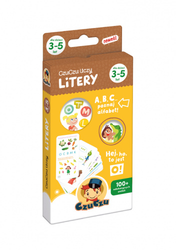 Litery 3-5 lat CzuCzu uczy