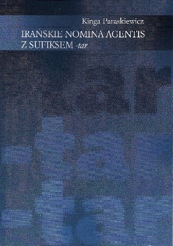 Irańskie nomina agentis z sufiksem -tar