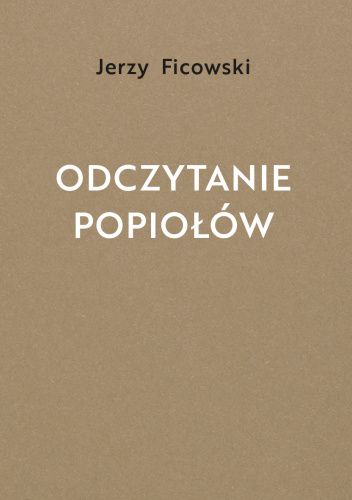 Odczytanie popiołów