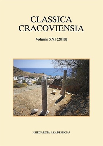 Classica Cracoviensia. Volume XXI (2018)