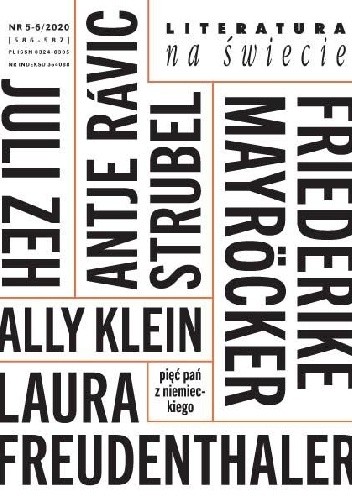 Literatura na Świecie nr 5-6/2020 (586-587)
