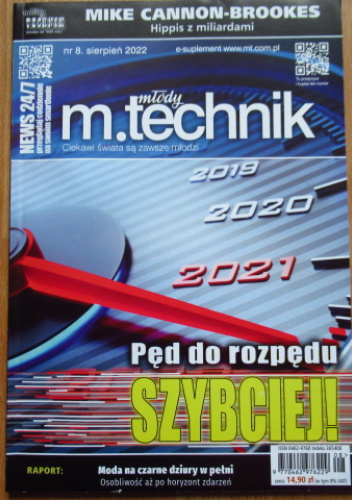 Młody Technik, nr 8/2022