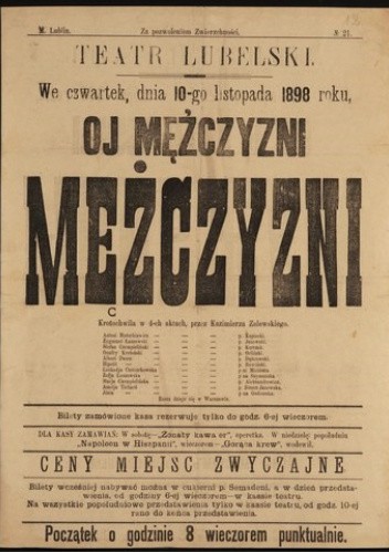 Oj mężczyźni, mężczyźni