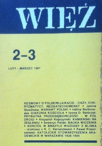 Więź nr 2-3 (340-341) luty- marzec 1987