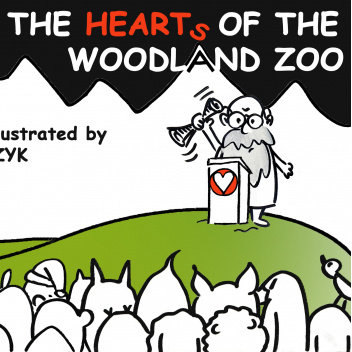 W samym sercu lasu. The hearts of the woodland zoo.
