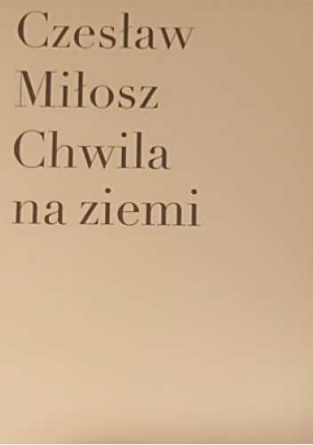 Chwila na ziemi