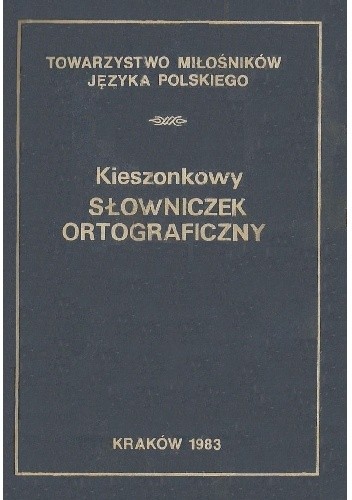 Kieszonkowy słownik ortograficzny
