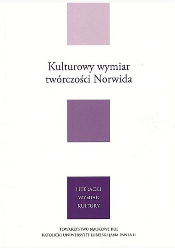 Kulturowy wymiar twórczości Norwida