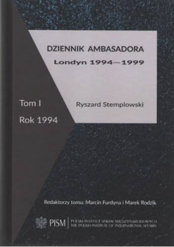 Dziennik ambasadora Londyn 1994-1999 Tom 1 Rok 1944