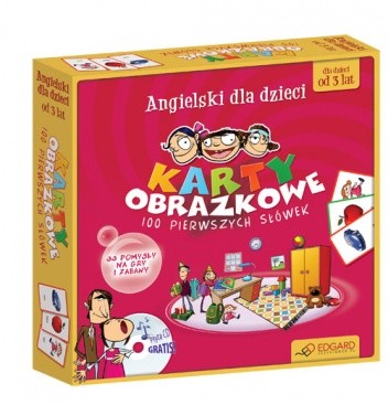 Karty obrazkowe. 100 pierwszych słówek