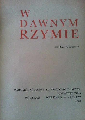 W dawnym Rzymie