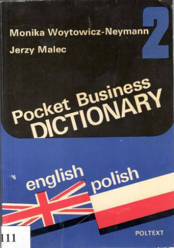 Pocket Business DICTIONARY. English - Polish. Tom 2