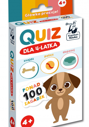 Quiz dla 4-latka Kapitan Nauka