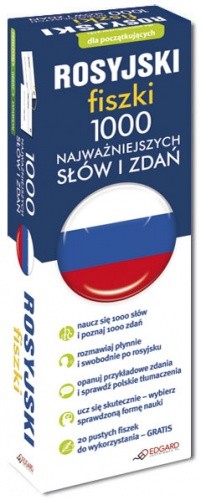 Rosyjski fiszki 1000 najważniejszych słów i zdań dla początkujących