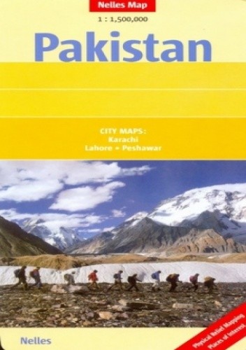 Pakistan. Mapa