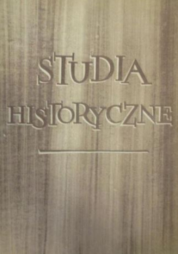 Studia historyczne. Tom 2