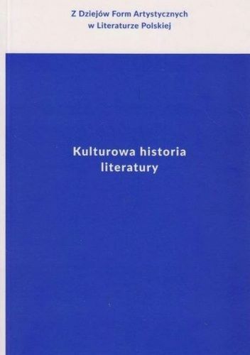 Kulturowa historia literatury